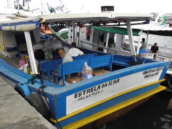 Barco Estrela da Ilha. - Ilha Grande.