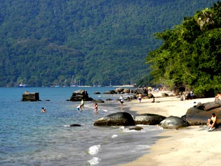 Praia Preta - Enseada do Abraão - Ilha Grande