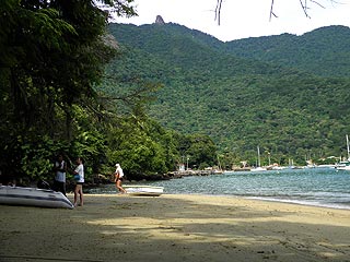 Praia comprida - enseada do Abraão - Ilha Grande - RJ