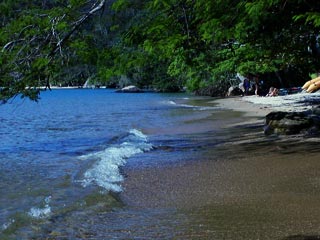 Praia comprida, ens do Abraão - Ilha Grande - RJ