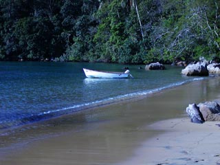 Praia do Abraãozinho - Ens. do Abraão - Ilha Grande - RJ