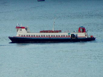 CCR-barcas para Vila do Abraão - Ilha Grande.