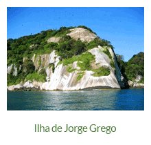 Ilha de Jorge Grego - atrativos naturais - Ilha Grande - RJ