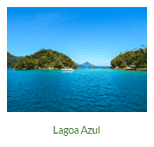 Lagoa Azul - atrativos naturais - Ilha Grande - RJ