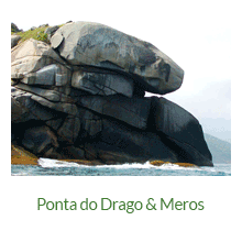 Ponta do Drago - atrativos naturais - Ilha Grande - RJ