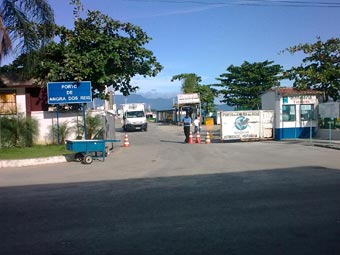 Cais da Lapa, centro de Angra dos Reis.