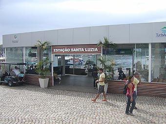 Estação Santa Luzia, centro de Angra dos Reis