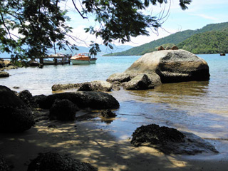 Praia da Tapera - Sitio Forte - Ilha Grande.