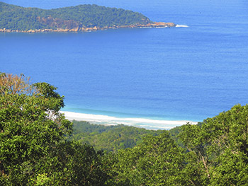 Praia de Lopes Mendes vista do mirante