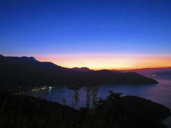 A vista do Mirante caminho de Palmas é de imensa beleza e encanto