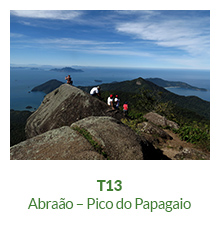 Trilha T13 – Abraão – Pico do Papagaio - Ilha Grande - RJ